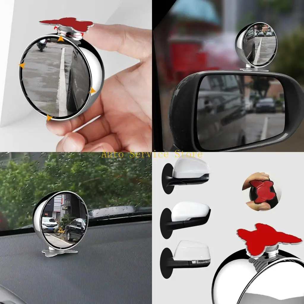 

462A Easy Installation Car Glass Eliminate Blind Areas 360 Degree Adjust Vehicle Glass for Rear & Side Glass Installation
