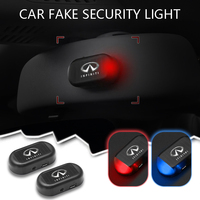 Car Solar Powered Wireless Anti-Theft Caution Lamp LED Flashing Lights For Infiniti Q50 Q30 ESQ QX50 QX60 QX70 EX JX35 G35 G37