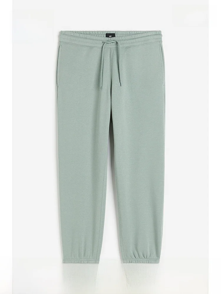 

Удобные мягкие мужские повседневные брюки свободного кроя с завязками, спортивные брюки для бега, простые спортивные длинные брюки H&M 02056