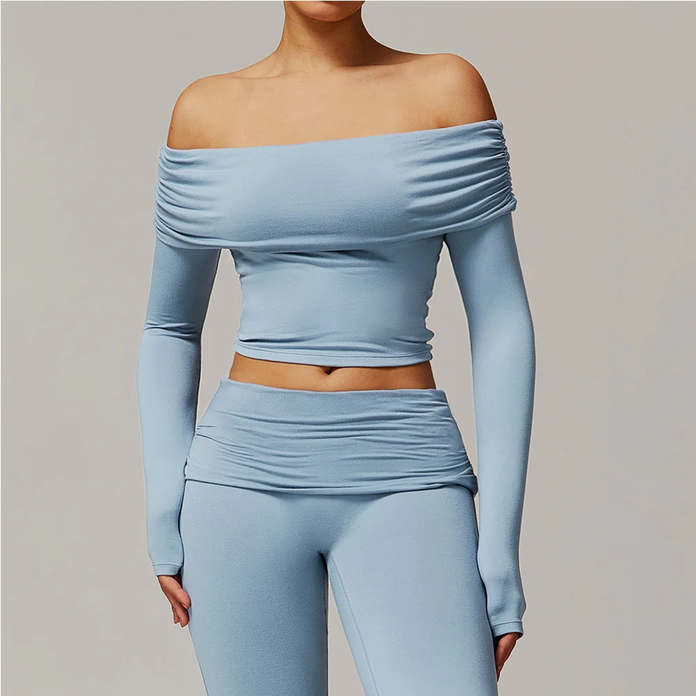Women Crop Tops Yog… - image