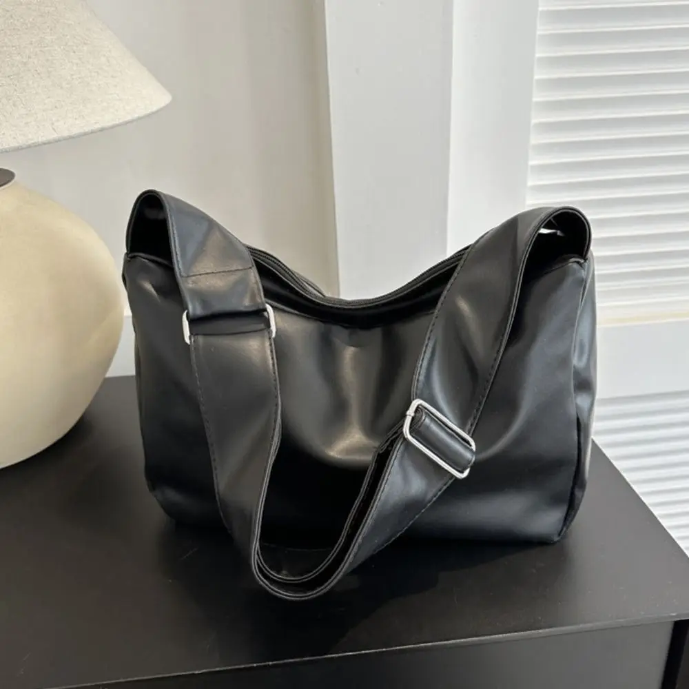 

Универсальная портативная сумка через плечо, женская корейская стильная повседневная сумка через плечо из искусственной кожи, большая вместительная сумка, женская большая сумка, подарок