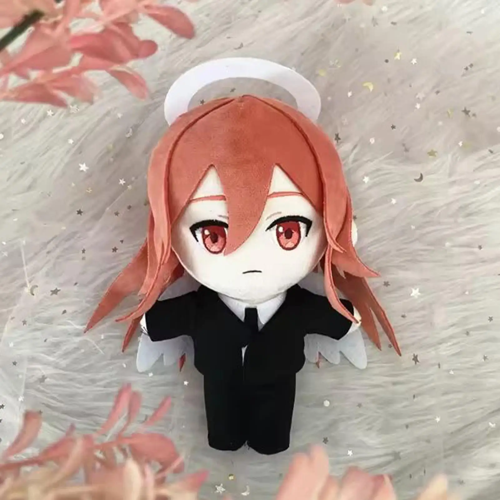 

Anime Peripheral ChainsawMan Plush Doll 20cm Angel Demons Plush Toy Stuffed Toy ChainsawMan Anime Small Stuffed Christmas Toys