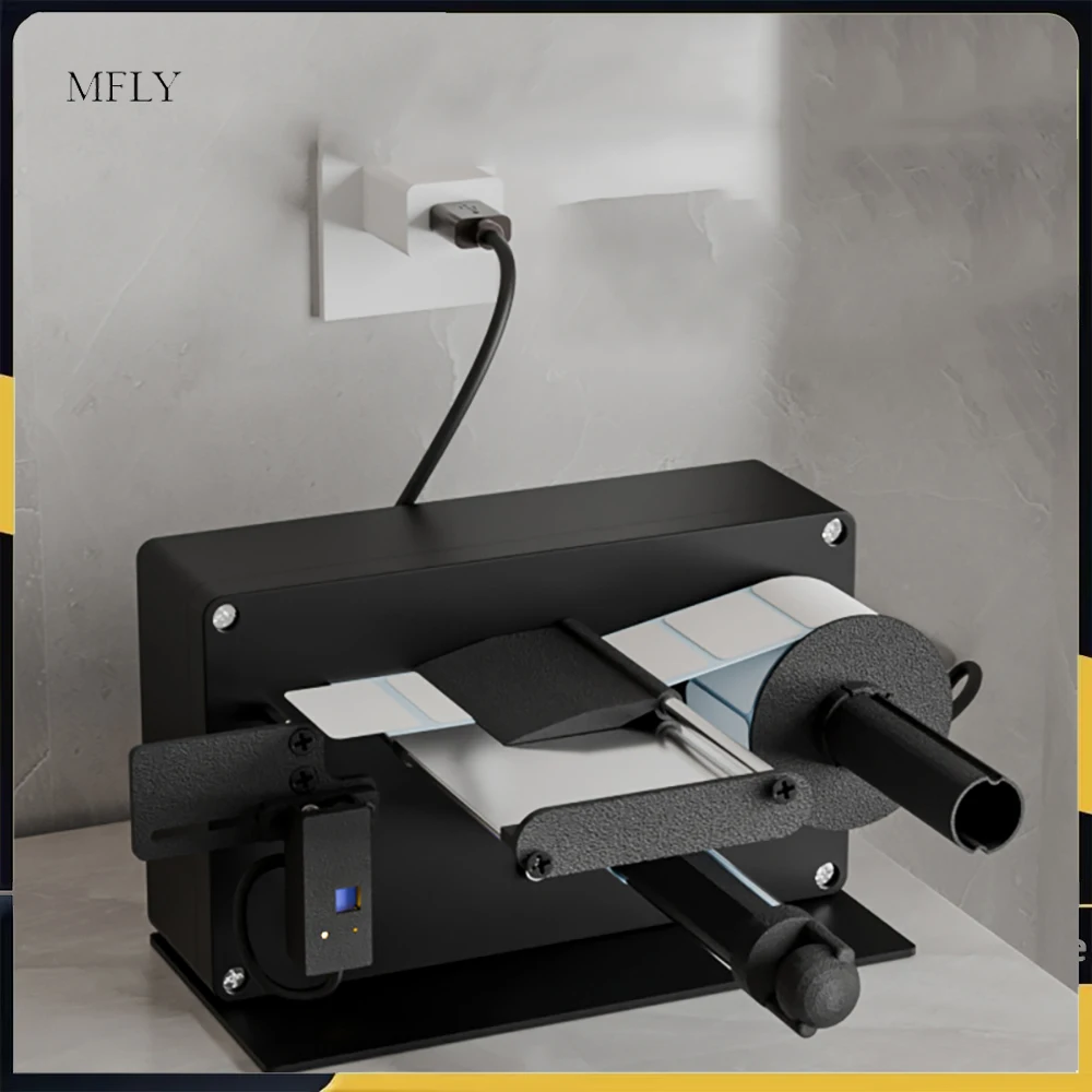 Automatic Label Dispenser Machine with Infrared Sensor for Multi-Row Adhesive Paper Stripping