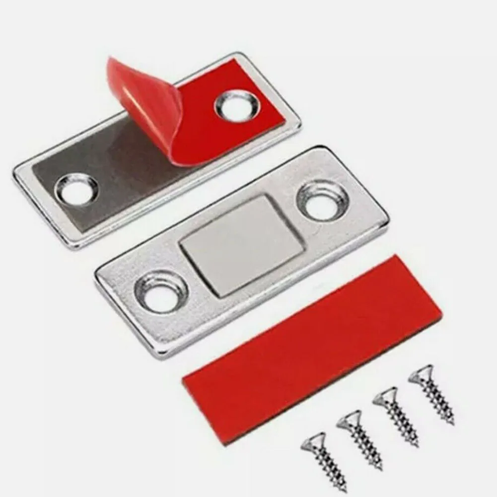 Riegel Schrank türschlösser loch freier unsichtbarer Metall magnet starker magnetischer ultra dünner 42*32mm Attraktor nagelneu
