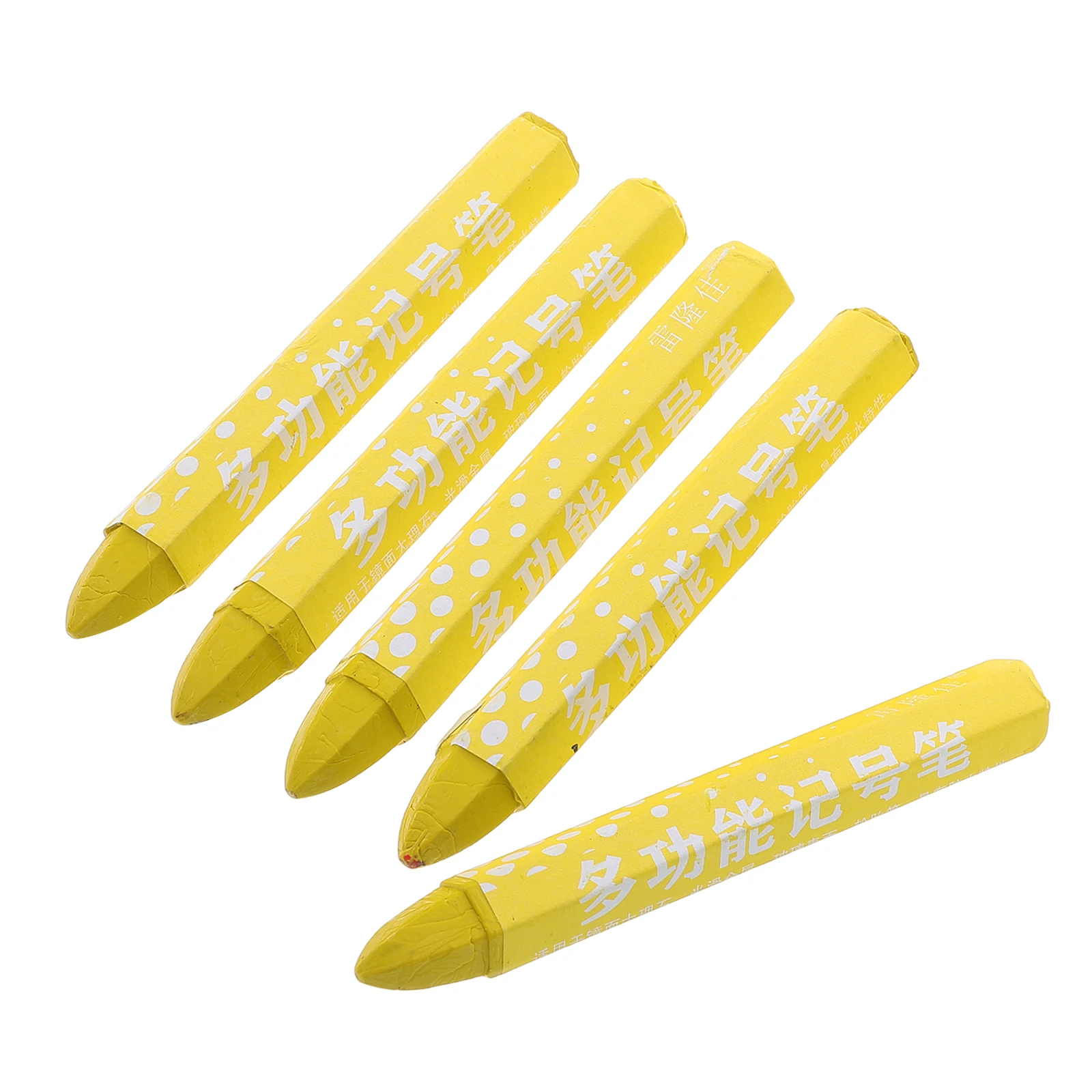 

5 Pcs Tire Marker Pen Crayons Yellow White Red Wax Durable Fade Resistant Car Bicycle Motorcycle Tire Repair Easy Marking Long