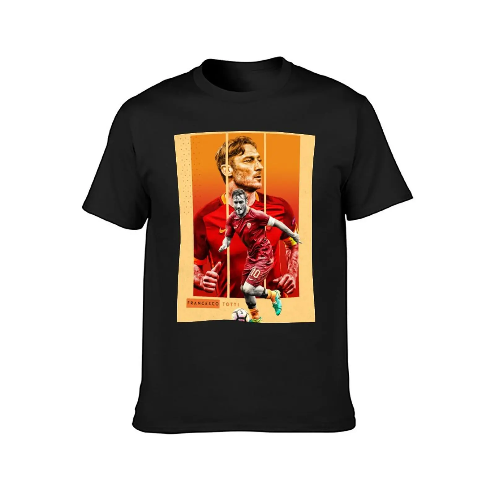 Art Totti Wallpaper T-Shirt summer clothes tops kawaii clothes men t shirts