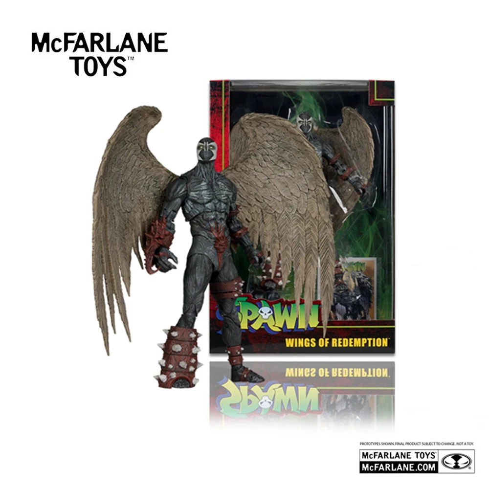 Figura de Acción Mcfarlane Toys Wings Of Redemption Spawn de 7 Pulgadas, Modelo Wv9, Muñeco Coleccionable