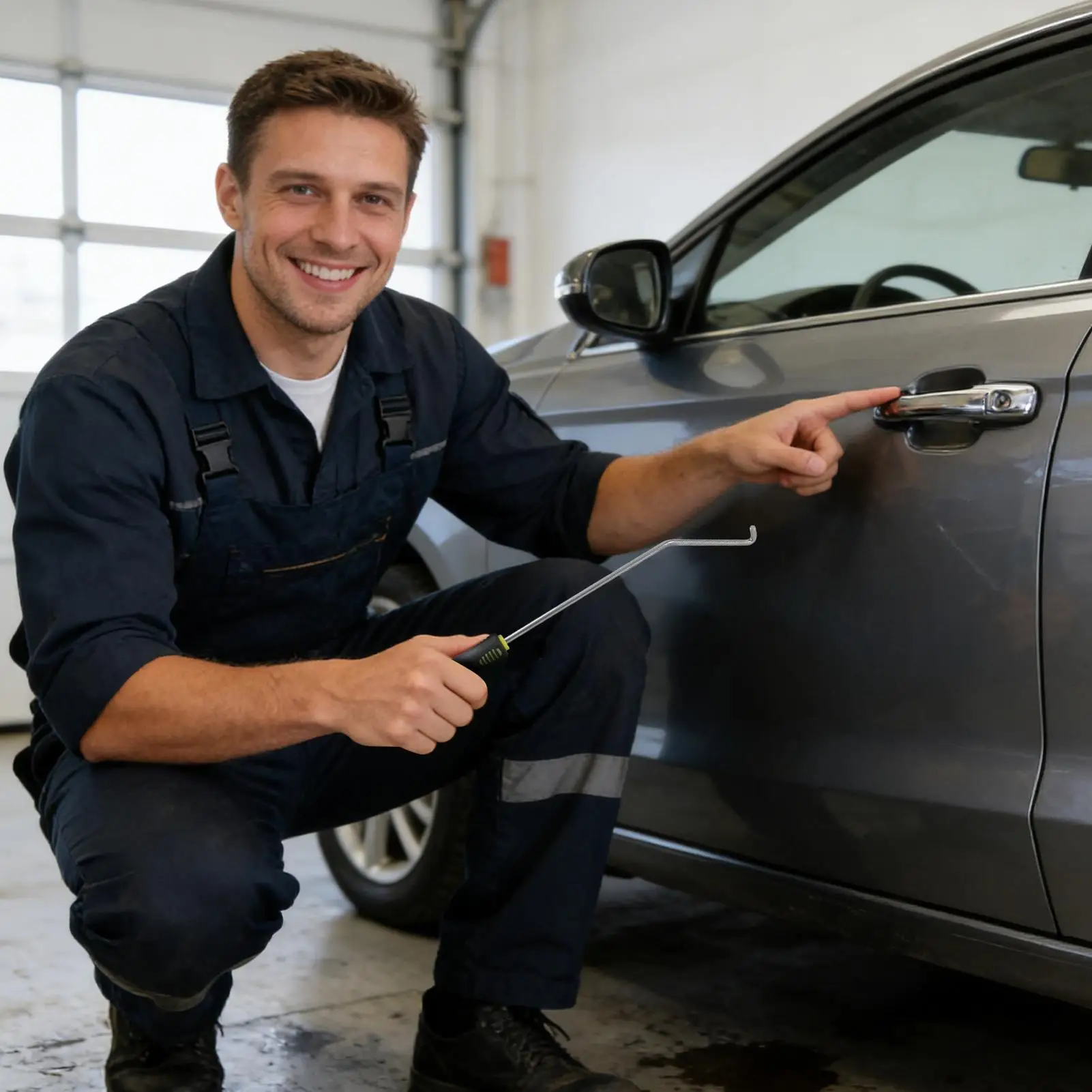 

Door Panel Removal Tool Exterior Door Handle Remover Equipment Vehicle Repair Tool For Automotive Sedan SUV RV Truck Workshop