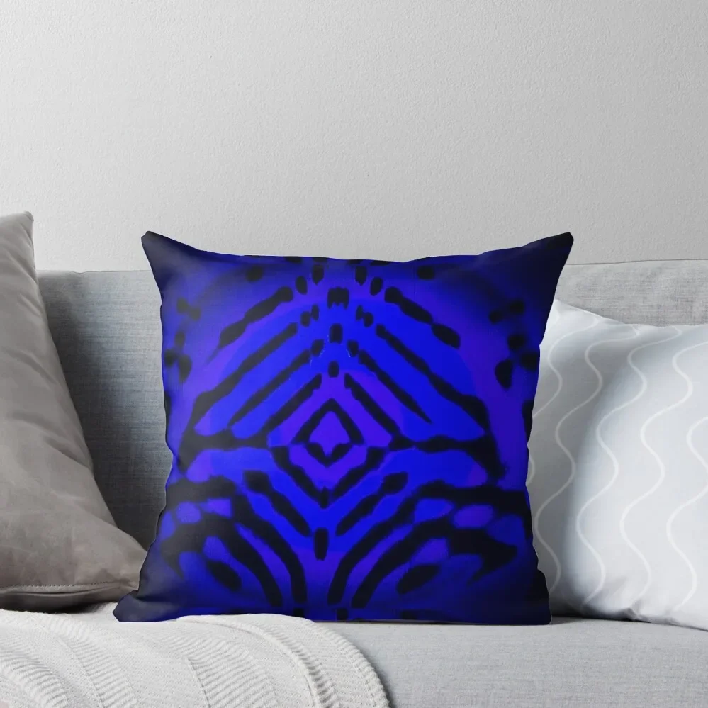 

Midnight Blue Diamond Throw Pillow Luxury Pillow Case covers for pillows pillow