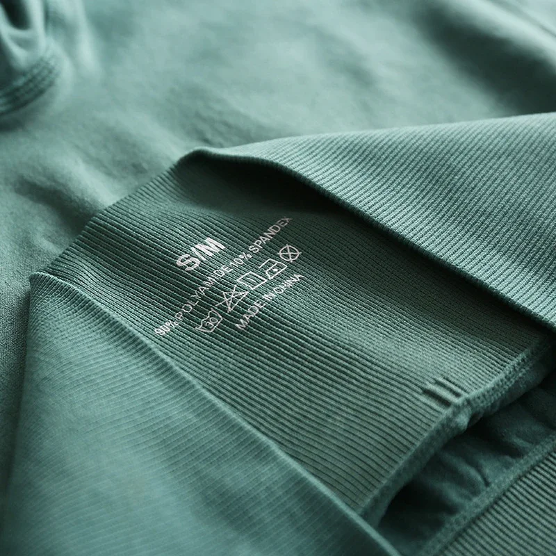 المرأة الرياضية سلس اللياقة البدنية السراويل عالية الخصر تجريب الرياضة ركوب الدراجات قطب بعقب اليوغا الصالة الرياضية طماق