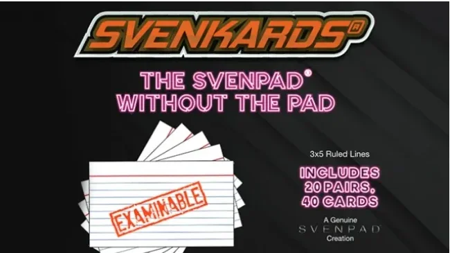 

SvenKards by Brett Barry - Magic Digital Download (Instant Download)