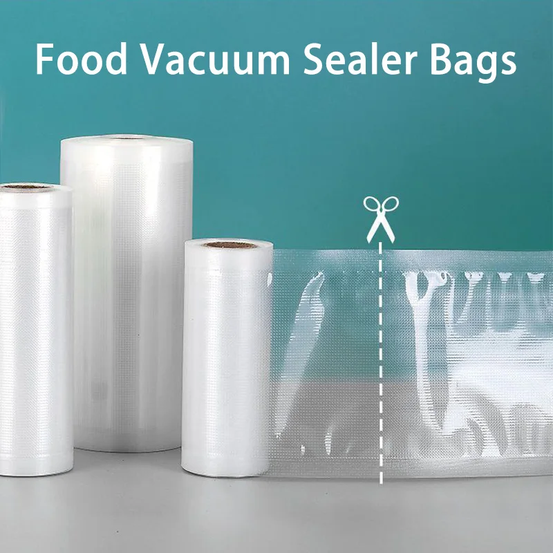 

Eco-FriendlyFood vacuum bags Sous Vide Roll Bags For Vacuum Packing Machine Packaging Food Storage Vacuum Bags for Vacuum Sealer
