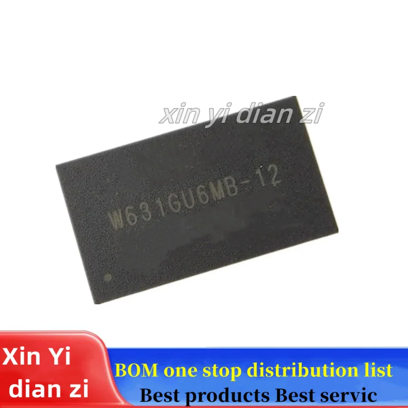 1pcs/lot W631GU6MB-12 W631GU6 BGA ic chips in stock