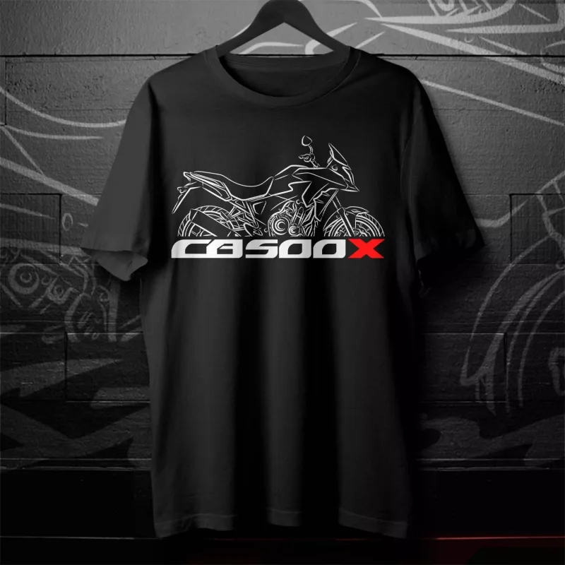 

H0nda CB500X 2013-2023 Motorcycle T-Shirt for ADV Riders 00000792#A1 men women summer tee cotton tshirts