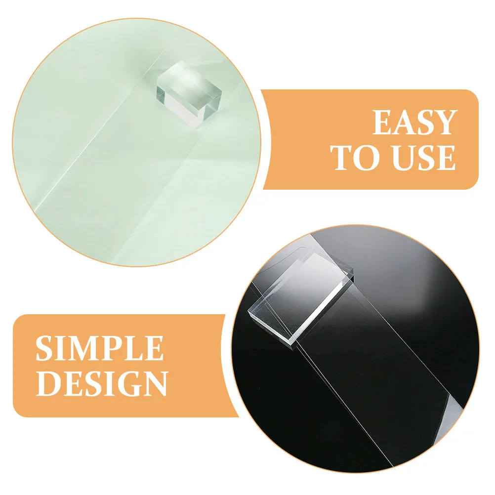 

Набор из 3 прозрачных досок для мелирования волос, профессиональный инструмент для окрашивания, легкий и компактный дизайн для удобного хранения