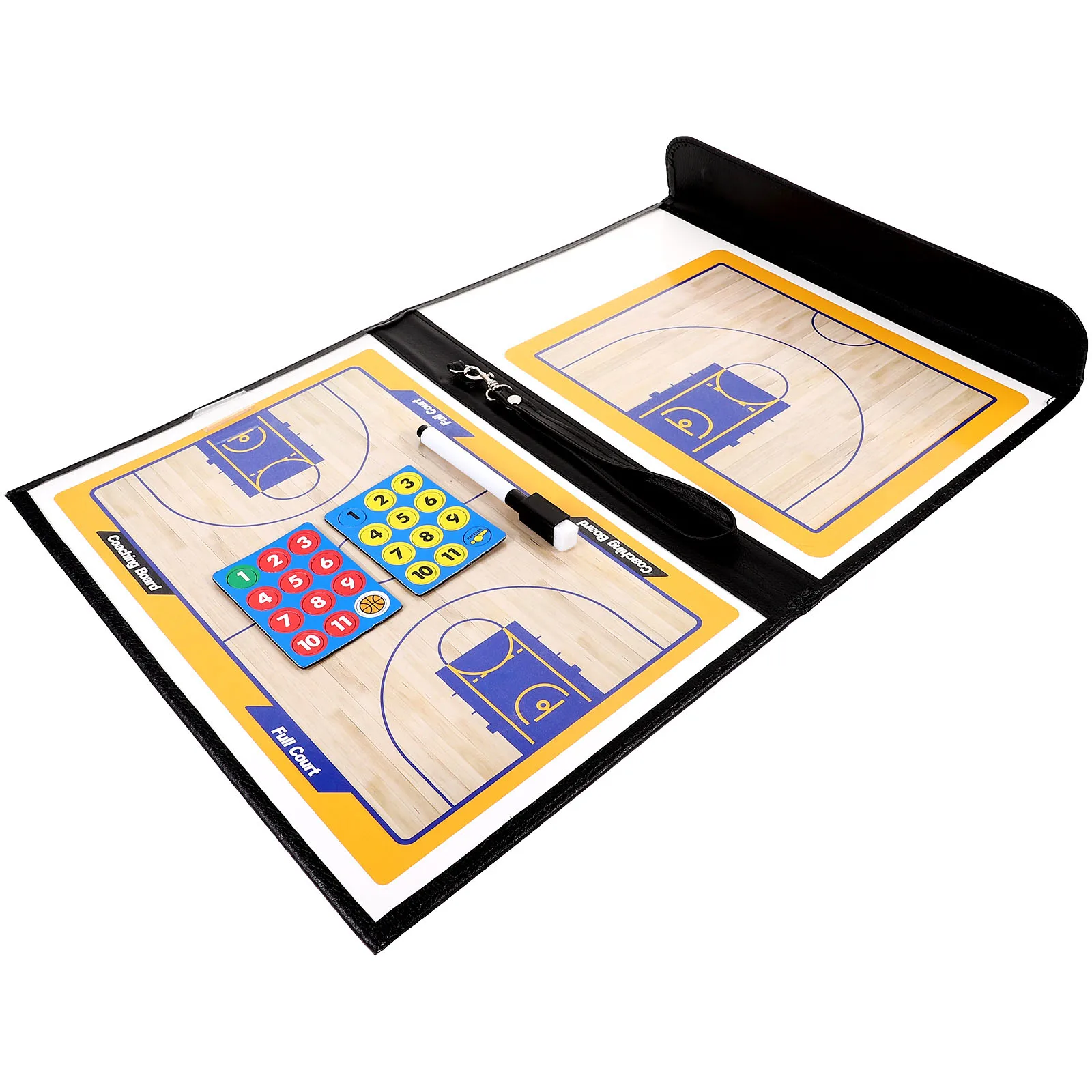 

1 set Basketball Tactical Board Iron Lightweight Tool Sports Training Match Strategy Organizer Durable for Soccer