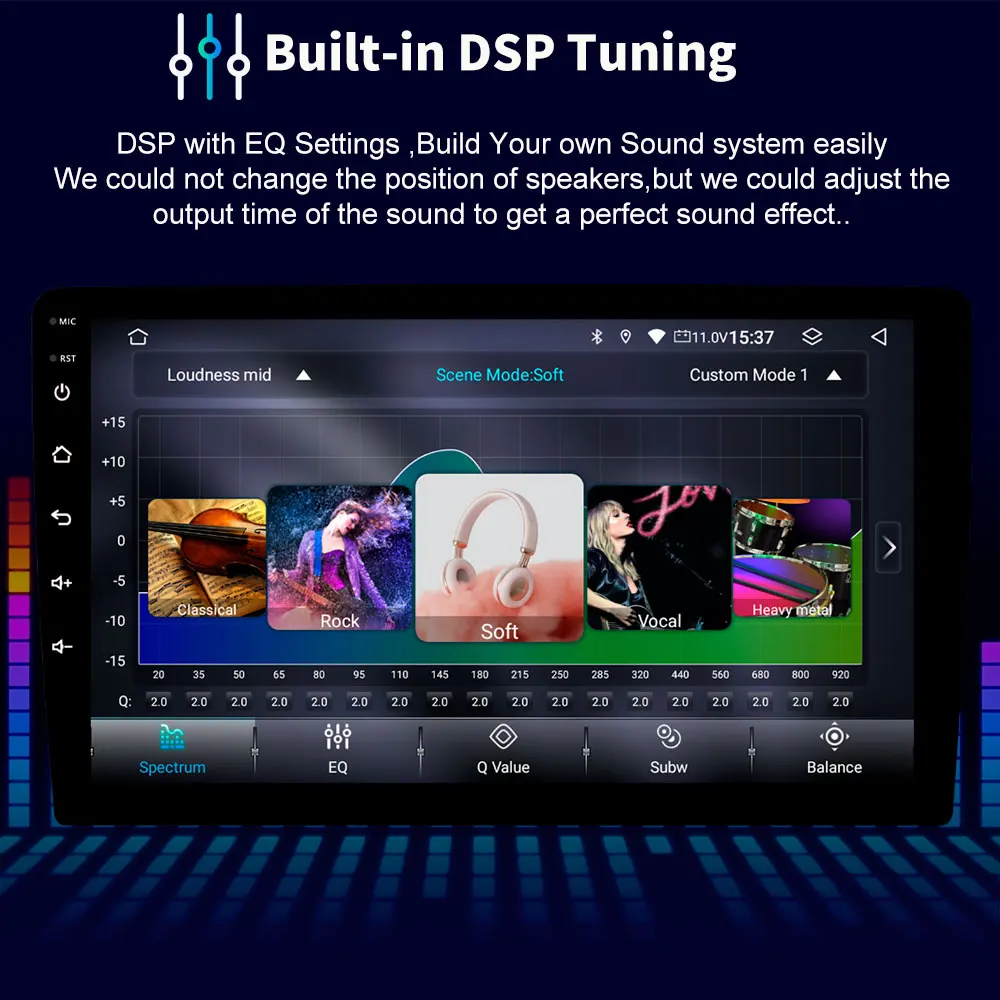 سيارة لاسلكية carplay Android14 أندرويد سيارة لتحديد المواقع الوسائط المتعددة راديو مشغل فيديو ستيريو DSP السيارات Carplay DAB لتويوتا نوح 4 R90