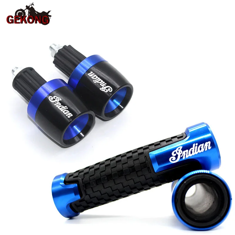 Fit For Indian FTR 1200 S FTR1200 Carbon / Rally Chief VINTAGE Scout Motorcycle Handlebar Hand Grips Handle Bar End Cap