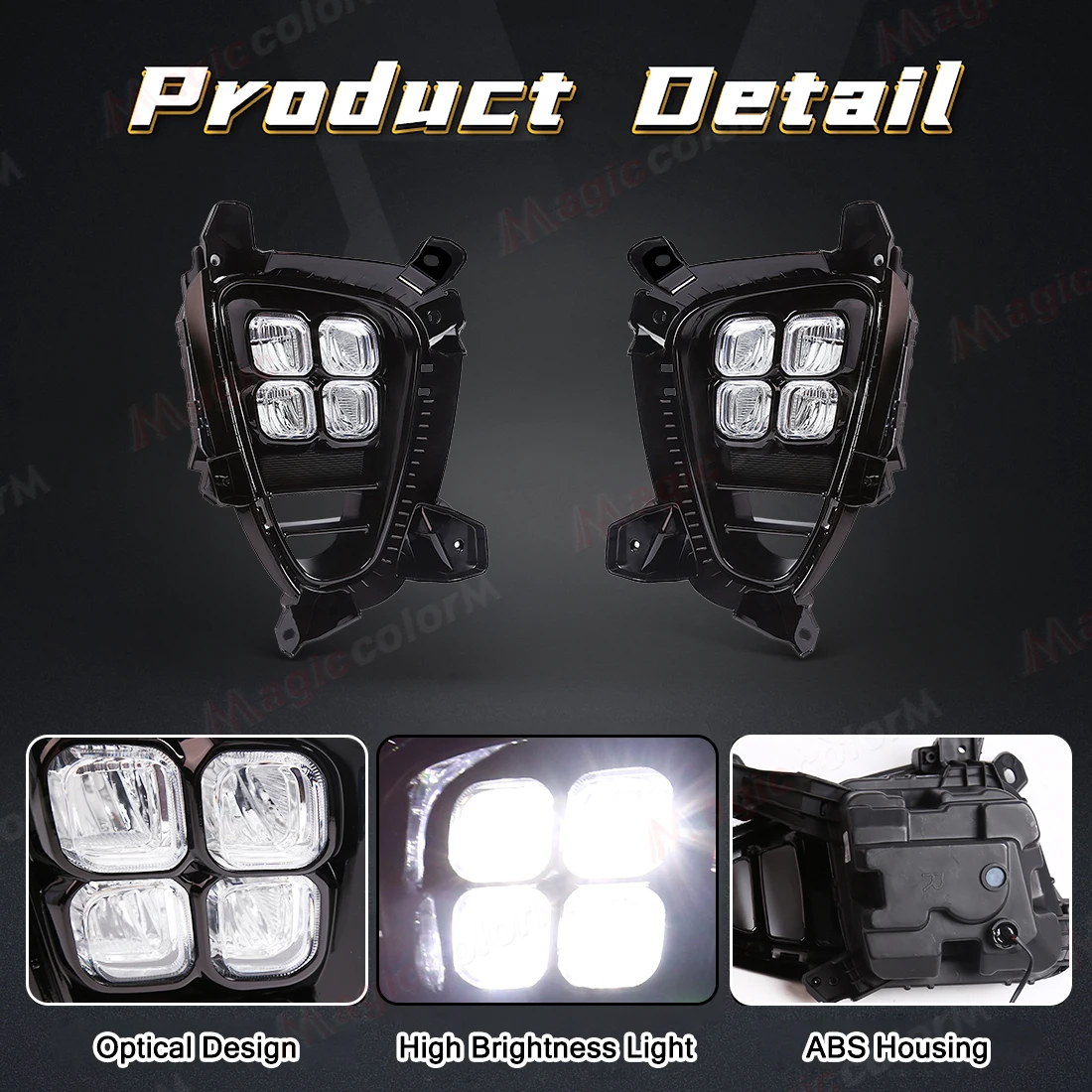 LED DRL لكيا سورينتو برايم 2018 2019 2020 مصابيح ضباب السيارة النهار تشغيل أضواء المصد الأمامي المصابيح الأمامية أضواء النهار السيارات 12 فولت