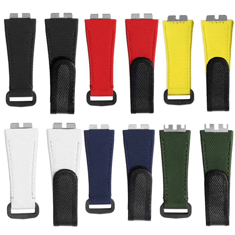 

Customized FKM Rubber Bracelet for Hublot Big Bang Quick Release Steel End Linker Fluororubber Watch Strap 411 441 614 Watchband