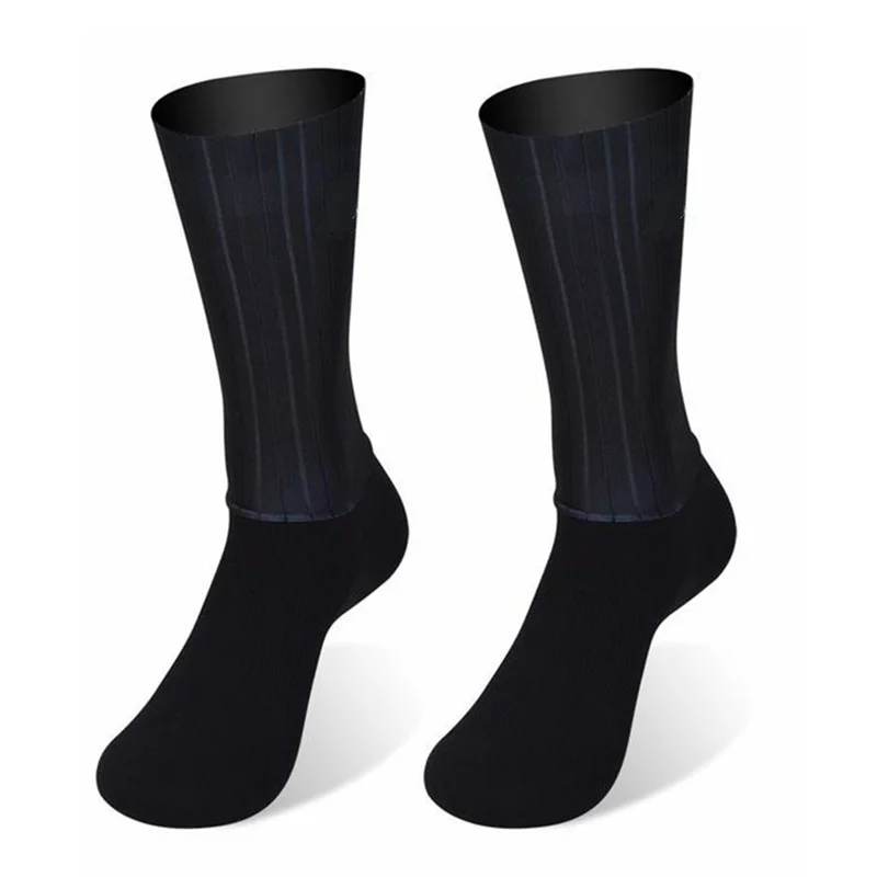 New Summer Aero Bike Team Cycling Socks Silica Gel Non-slip Breathable Pro Racing Sports Socks Men Women Calcetines Ciclismo