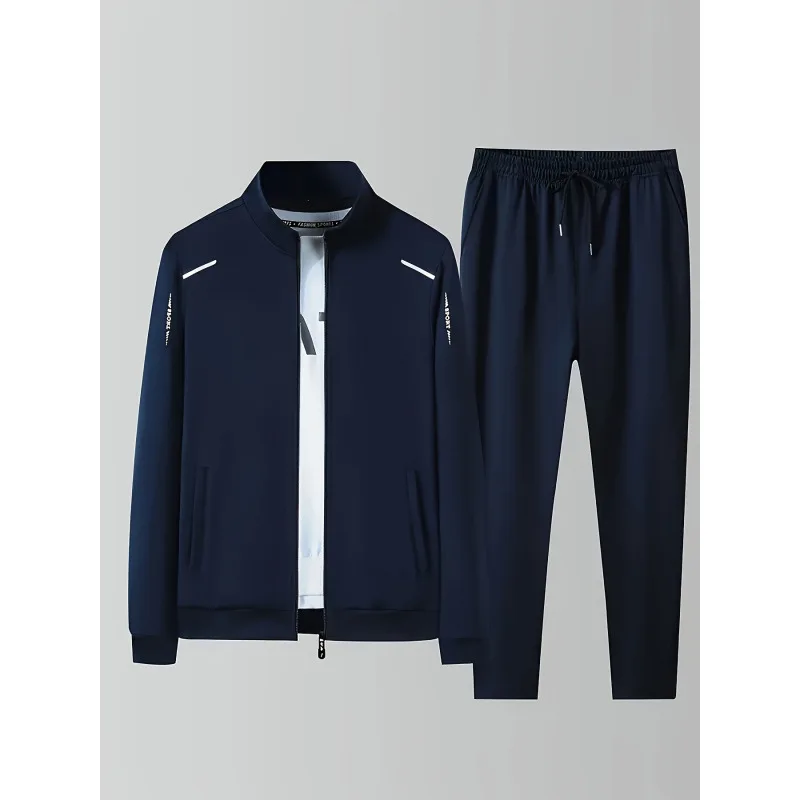 

Men's Casual Sport Set Seven Sleeve Length Four Seasons Suitable R 49069 Leisure Wear Comfortable Breathable Men's Outfit