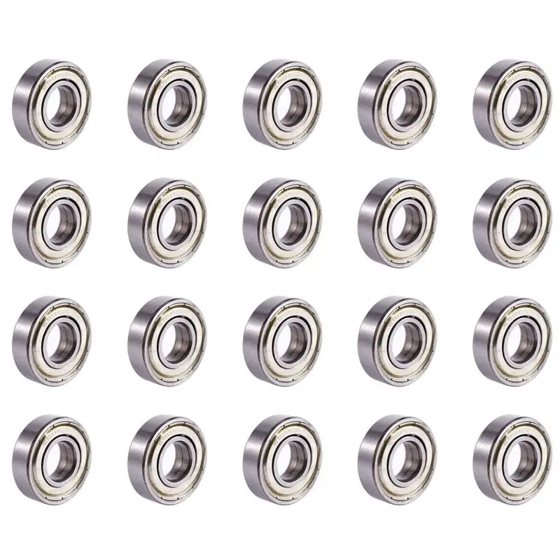 AT19-20X 6001ZZ Double Shielded Deep Groove Ball Bearings 28Mm X 12Mm X 8Mm