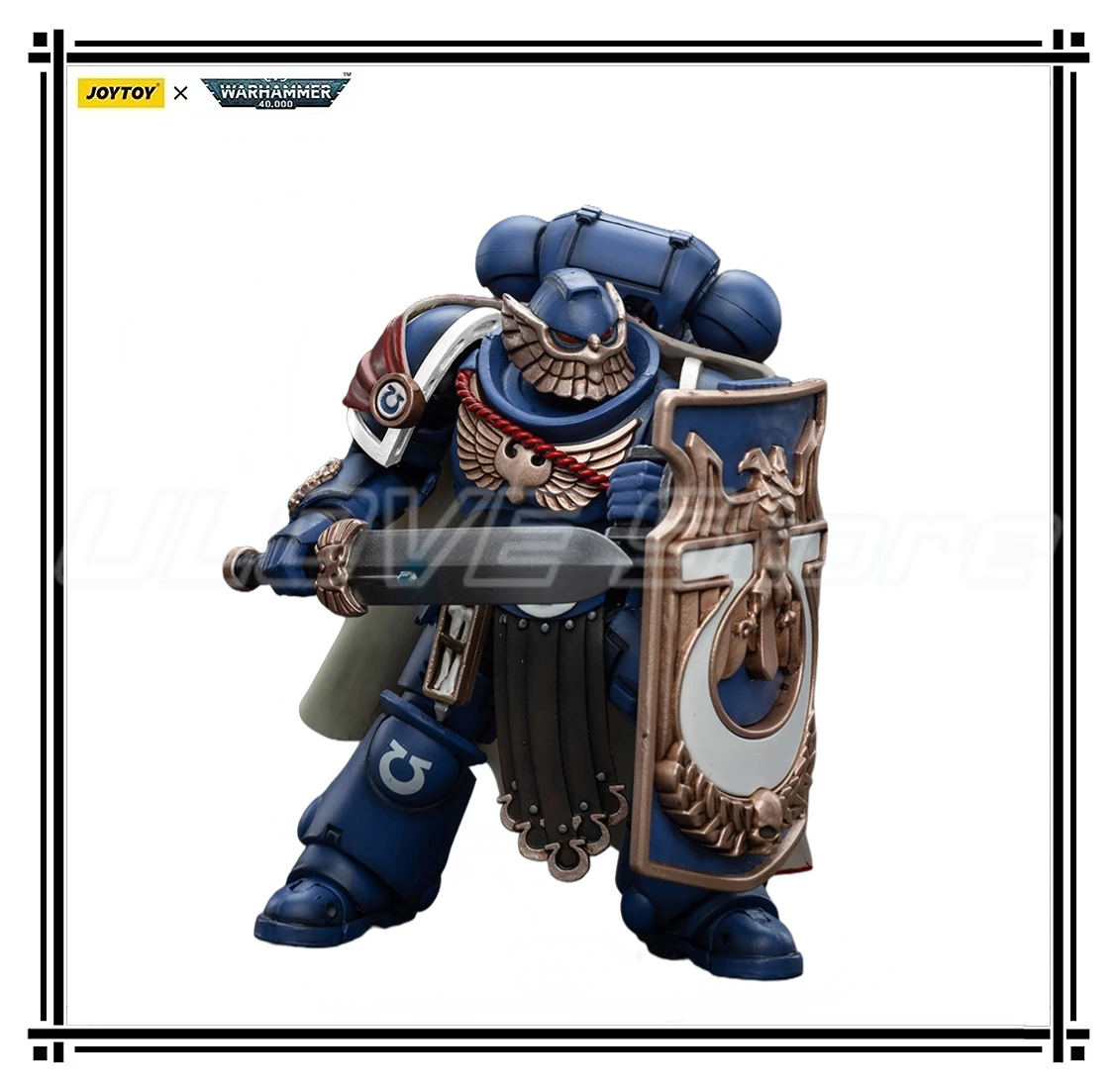 

В наличии оригинальная экшн-фигурка JOYTOY Warhammer 40K UltramarinesVictrix Guard 1/18, модель игрушки