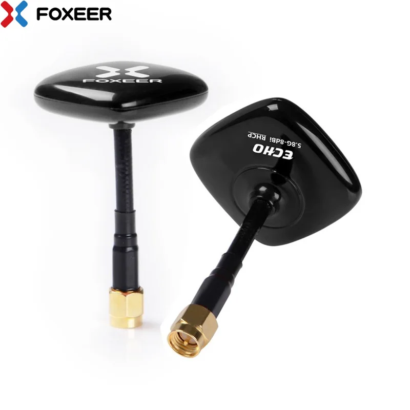 

FOXEER ECHO 2 V2 5,8 ГГц 9 дБи патч-антенна LHCP RHCP для радиоуправляемых самолетов FPV дронов для фристайла VTX VRX очки монитор