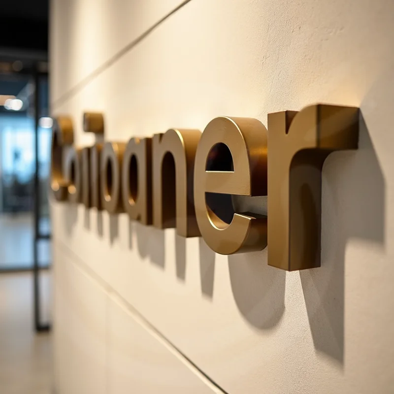 Custom 3D Metal Channel Letters Sign for Outdoor Business Storefront Durable Weatherproof Signage for Restaurant Retail Hotel