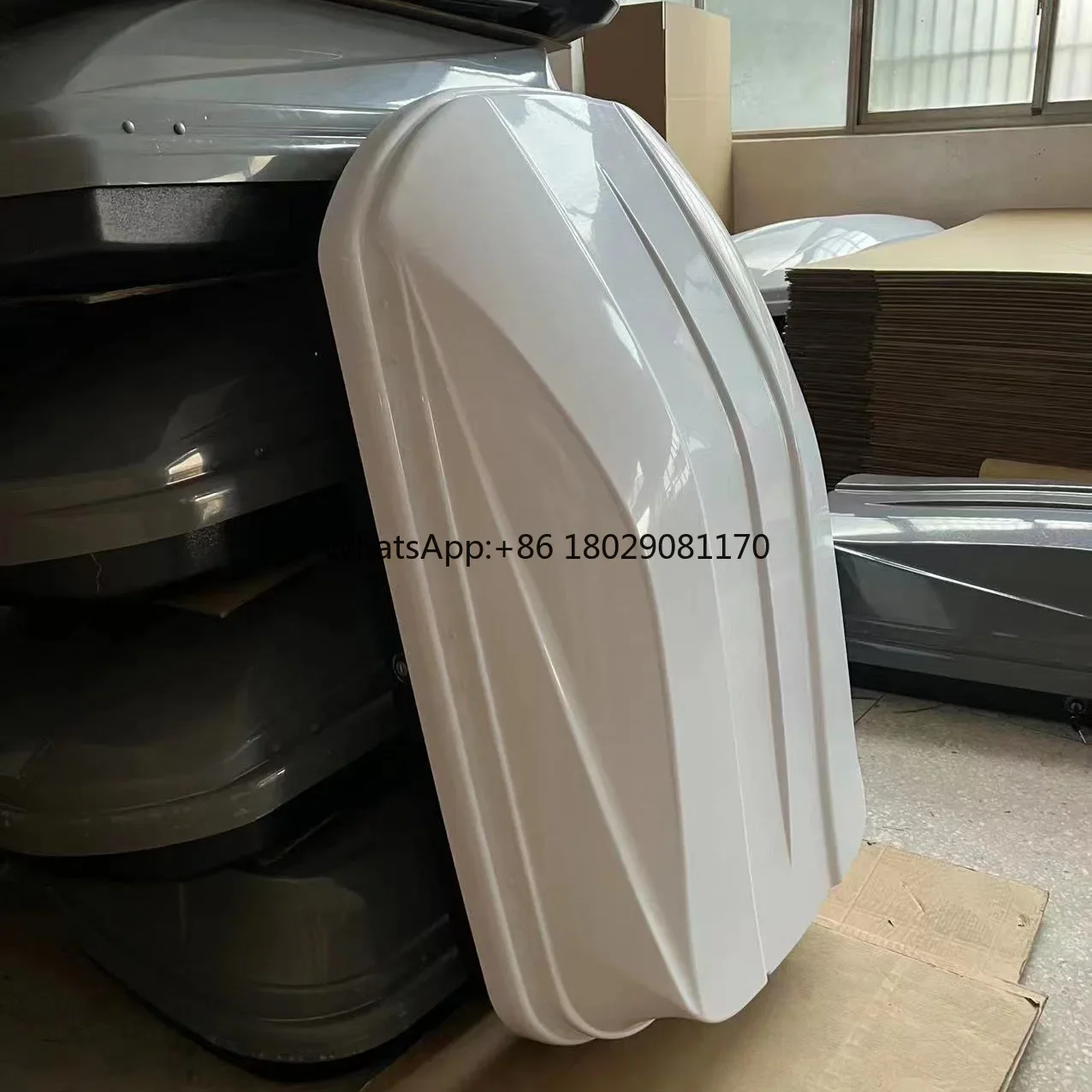 High Quality Large Capacity ABS Waterproof Rooftop Cargo Box Black 600L 700L Car Roof Top Boxes