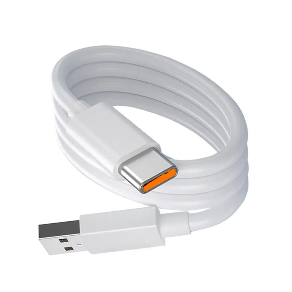 

1/1.5/2M Charger Adapter 6A 66W Digital Cables Type C USB Data Cable 6A Fast Charger Cable Sync Wire USB Type C Cable Data Cord