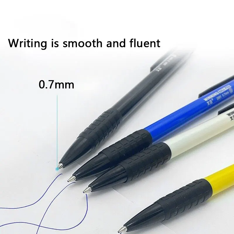 

40pcs Ballpoint Pens 0.7mm Ballpoint Pens Supplies Stationery Durable Smooth Writing Ballpoint Pens Student Learning Supplies
