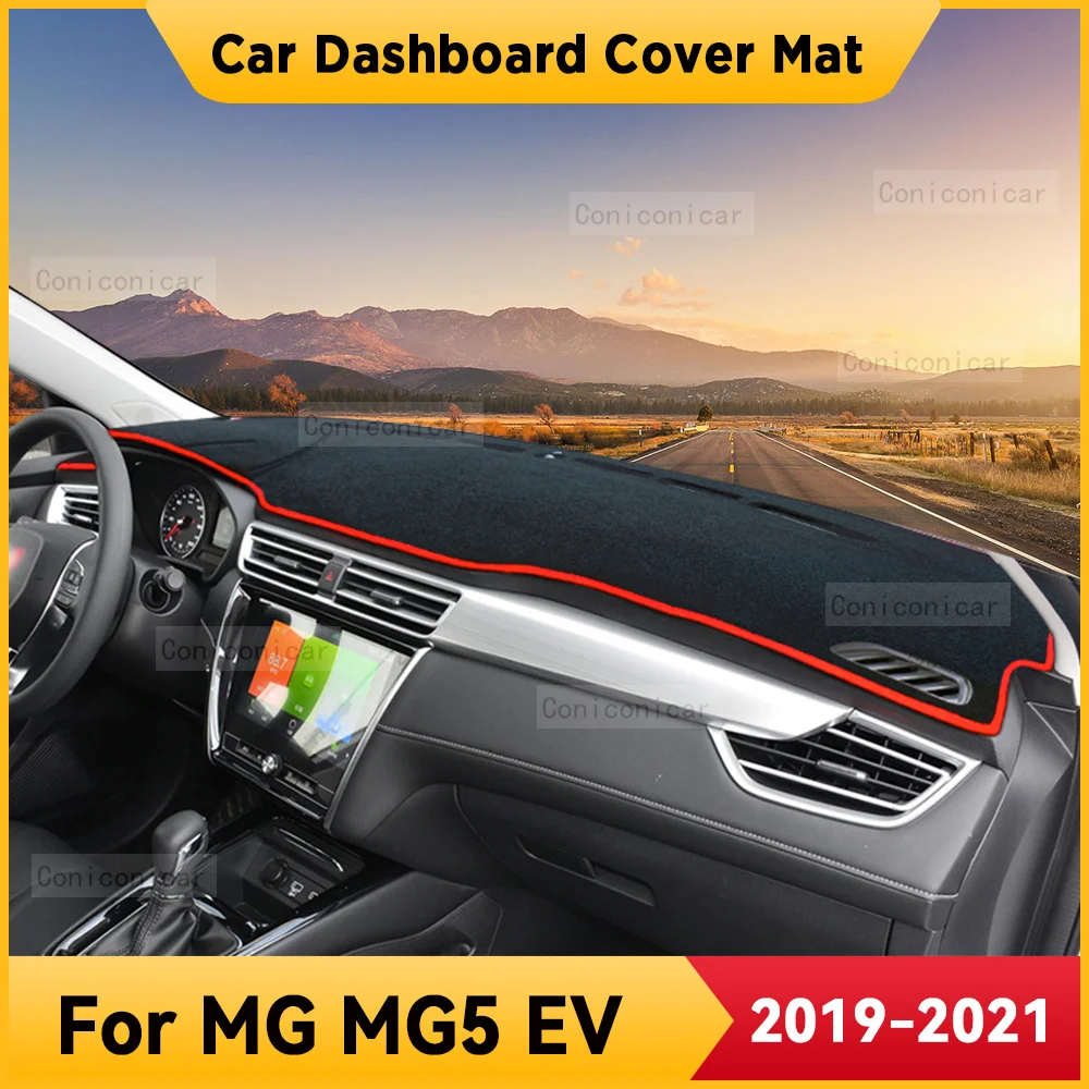 

For MG MG5 EV 2019-2021 Car Dashboard Cover Mat Non-slip Sun Shade Cushion Protective DashMat Pad ANti-UV Interior Accessories