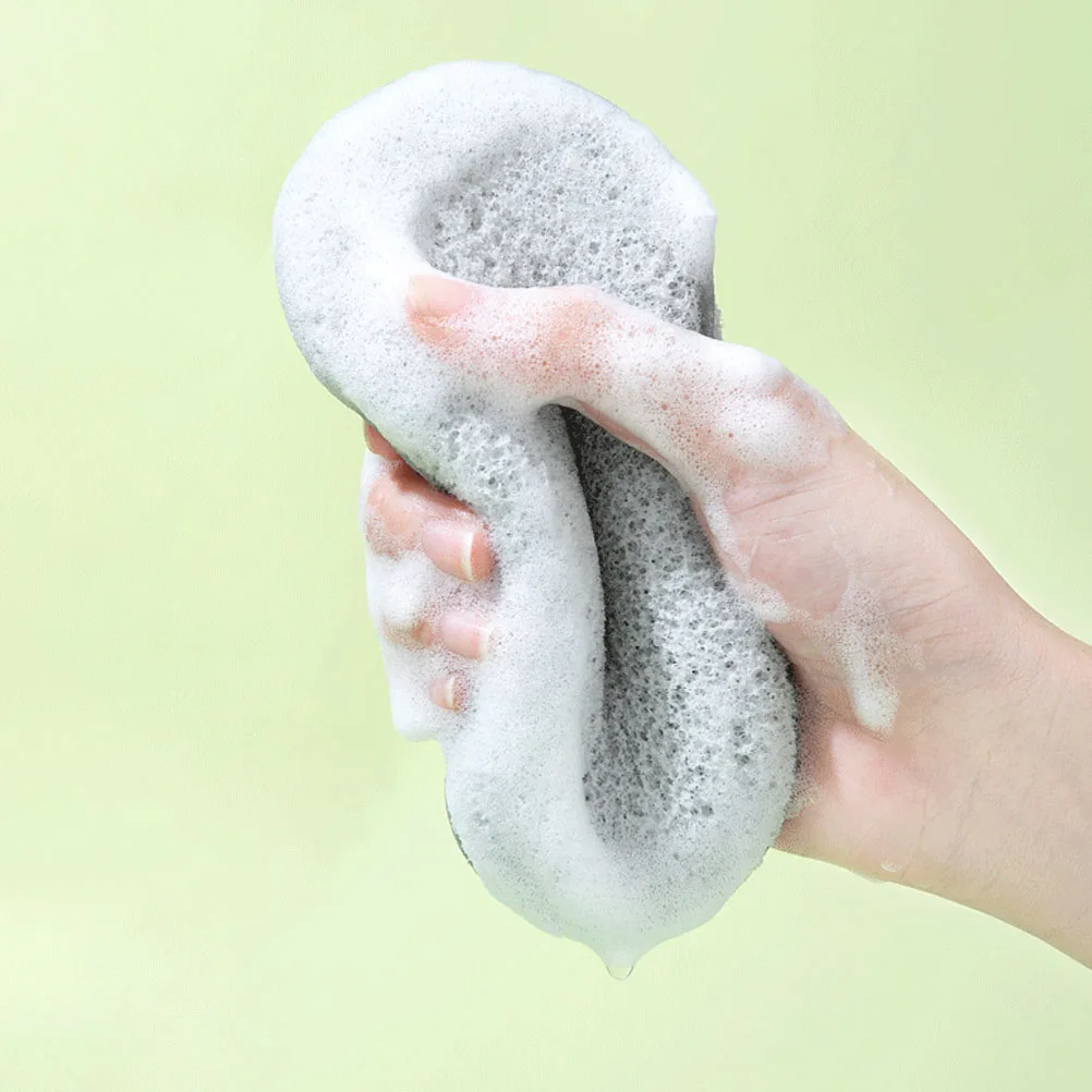 

4 Pcs Face Wash Cleansing Sponge Reusable Pads Facial Makeup Sponges Cleaning Remover