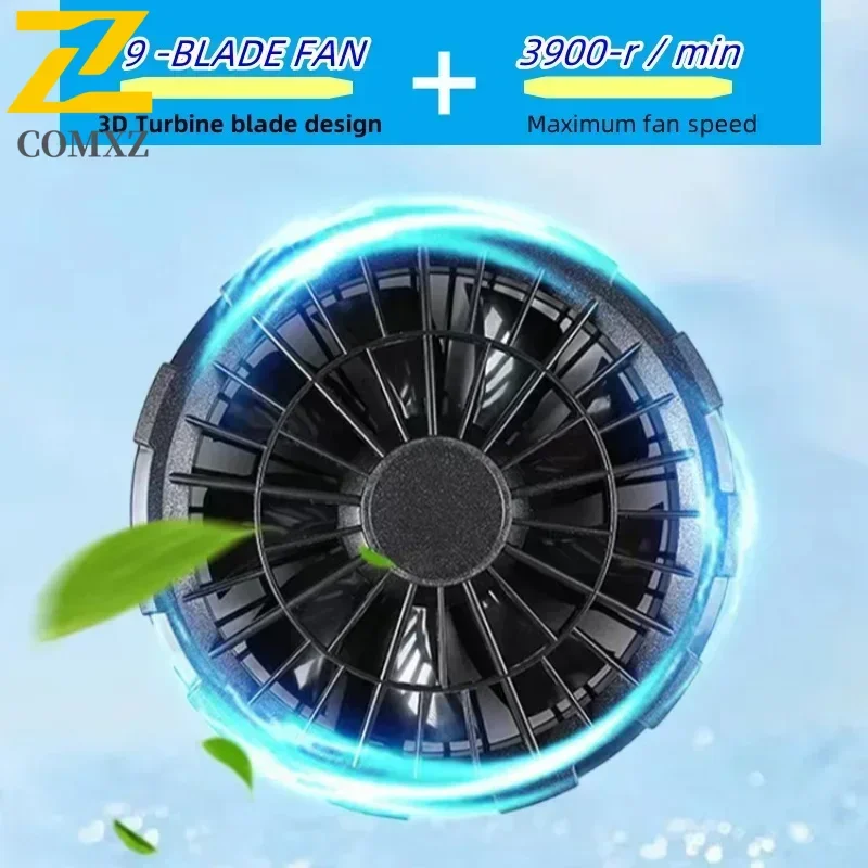 New Jacket Men's Hot Weather Work Fan Coat USB Refrigeration Air Conditioning Clothes Women's Body Cooling Fishing Clothes Vest