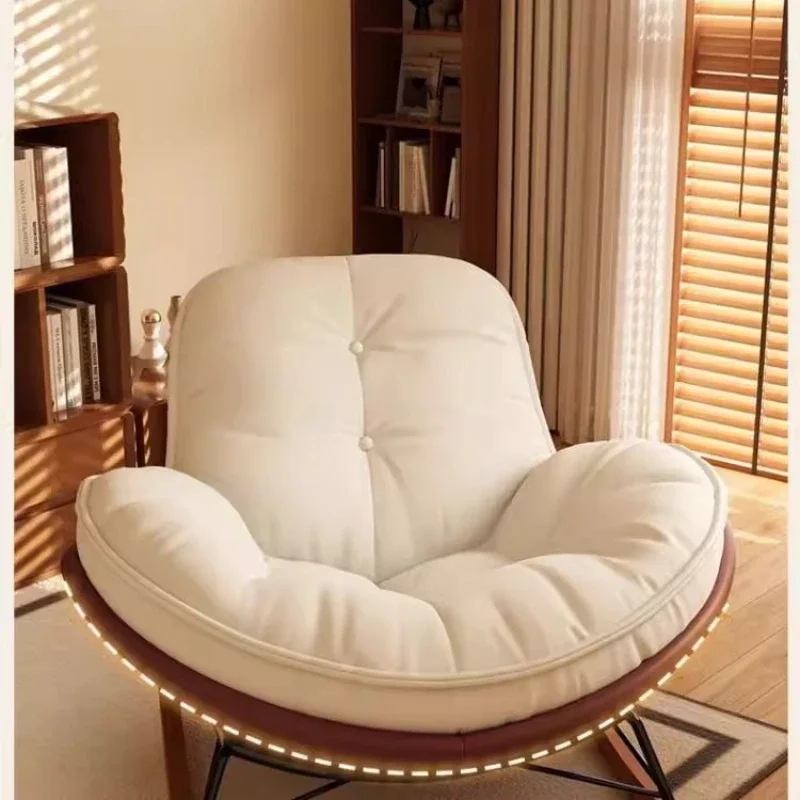 /Recliner Chairs Simple Penguin Rocking Chair,Balcony Sofa,Home Leisure Chair,Living Room Honeycomb Lazy Leisure Rocking Chair