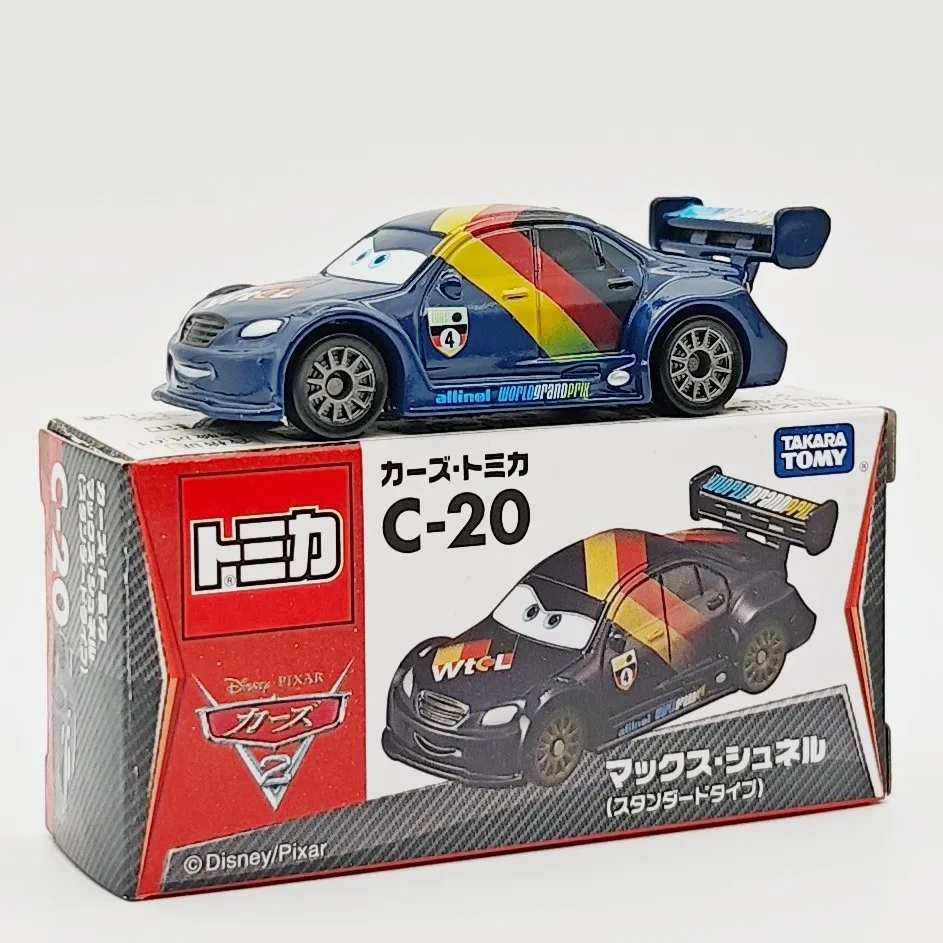 In Stock Original Takara Tomy Disney Cars C-20 Mark C-23 Mark Diecast Alloy Car Model Collectible Toy Vehicle For Kids