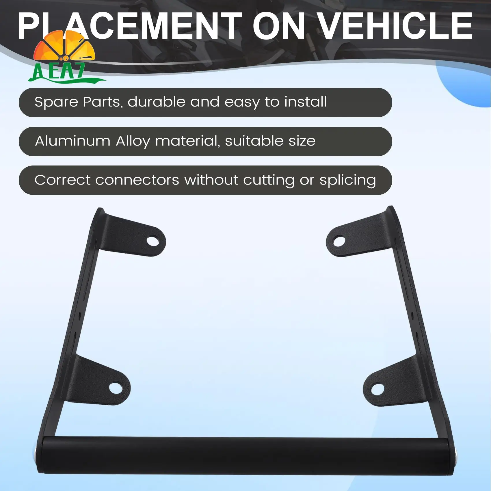 

AEA7-Motorcycle Navigation Bracket Stand Holder Phone GPS Plate Bracket For VOGE 900DSX DS 900 X Ds900x Modification Part