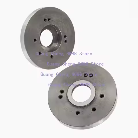 1PC Lathe accessories 100/125/160mm four jaw adapter plate C-type CNC lathe flange WM180V/210V JY250VF JY240 lathe spindle chuck