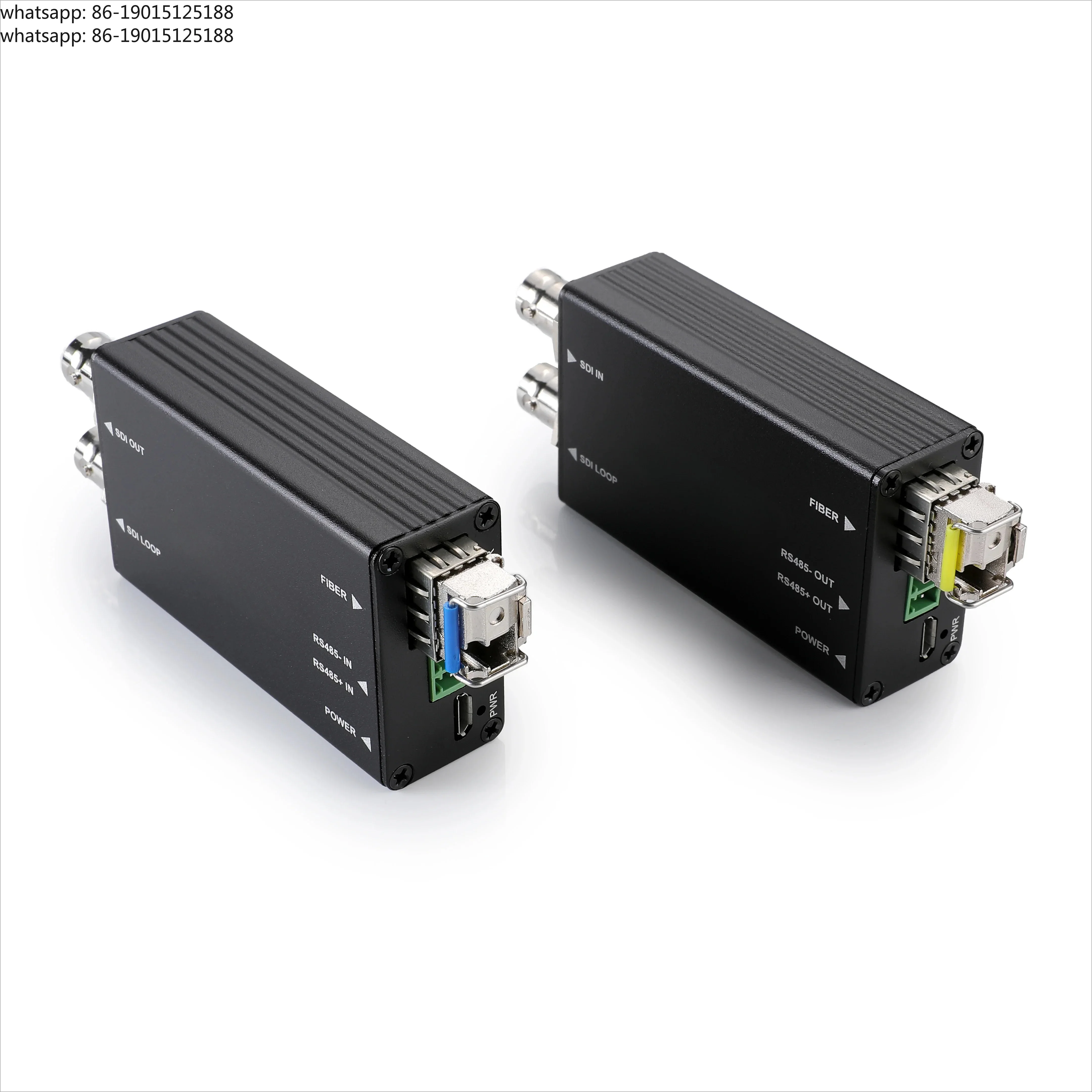 Mini 3G To Fiber Digital 1080P 1 CH Video Converter Single Mode 20KM Mini 3g Fiber