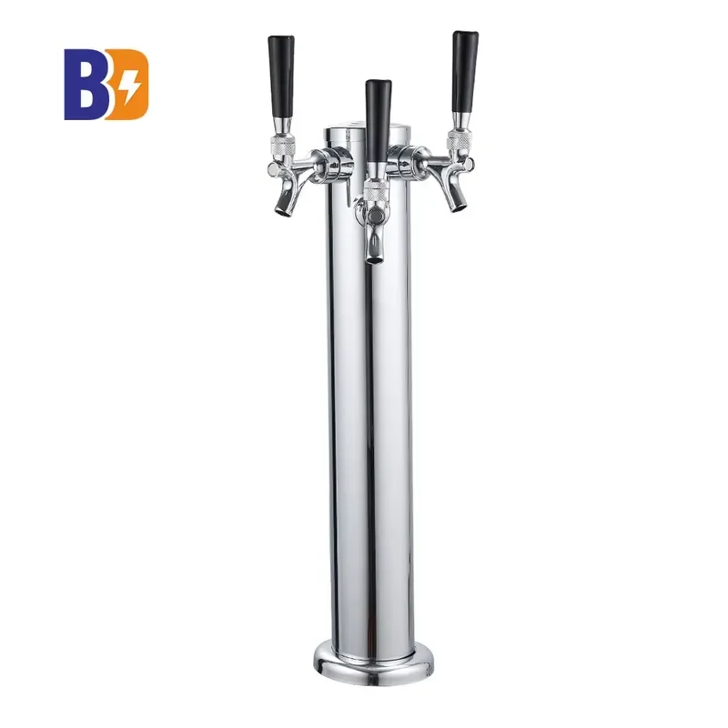 Wholesale Bar Accessories Draft Beer Tower Dispenser with 3 Party Drink Service Taps