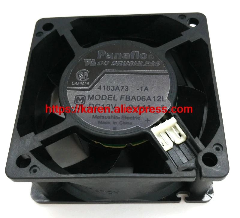 

New Original NMB 6CM 6025 12V 0.14A FBA06A12L FBZ06A12F 3WIRE Cooling fan