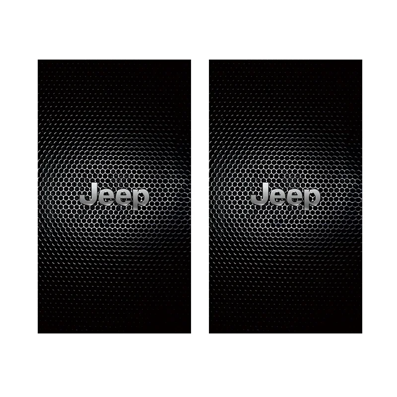 

2-Pack Car Door Pillow Anti-Collision Stickers Scratch-Resistant Protector Guards for Jeep Grand Cherokee Wrangler JK Gladiator