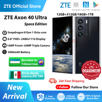 ZTE Axon 40 Ultra Space Edition 5G China Rom Smartphone with UDC Technology Snapdragon 8Gen1 6.8-inch 120Hz AMOLED Display