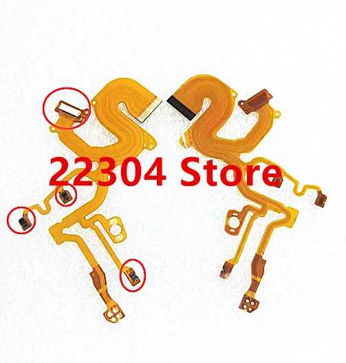 NEW Lens Back Main Flex Cable For SONY DSC-W730 DSC-W830 W730 W830 WX60 WX80 Digital Camera Repair Part (With Socket)