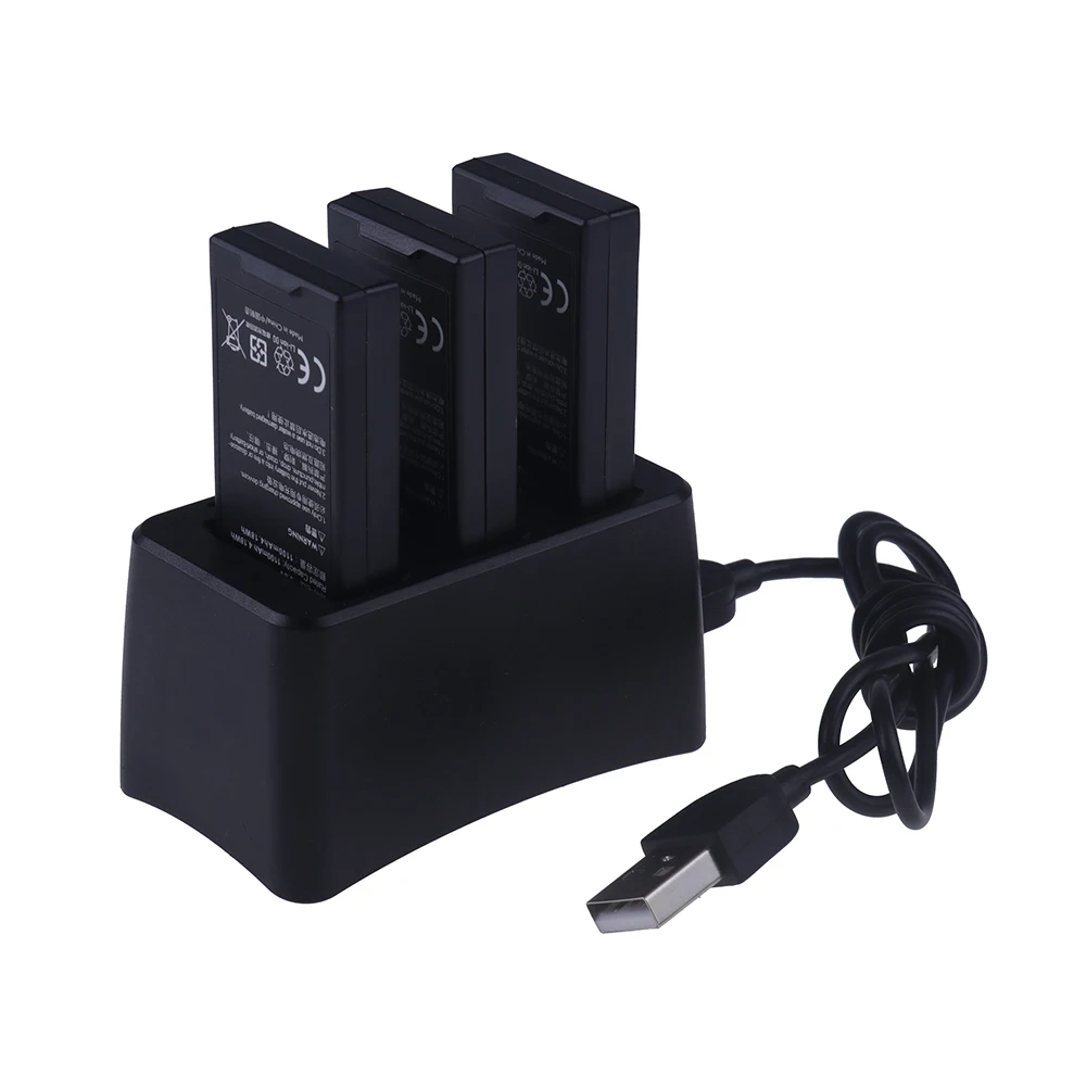 For DJI Tello battery 3.8v 1100mAh Battery and 3 IN 1 Charger for dji Tello Drone Battery Parts Accessories