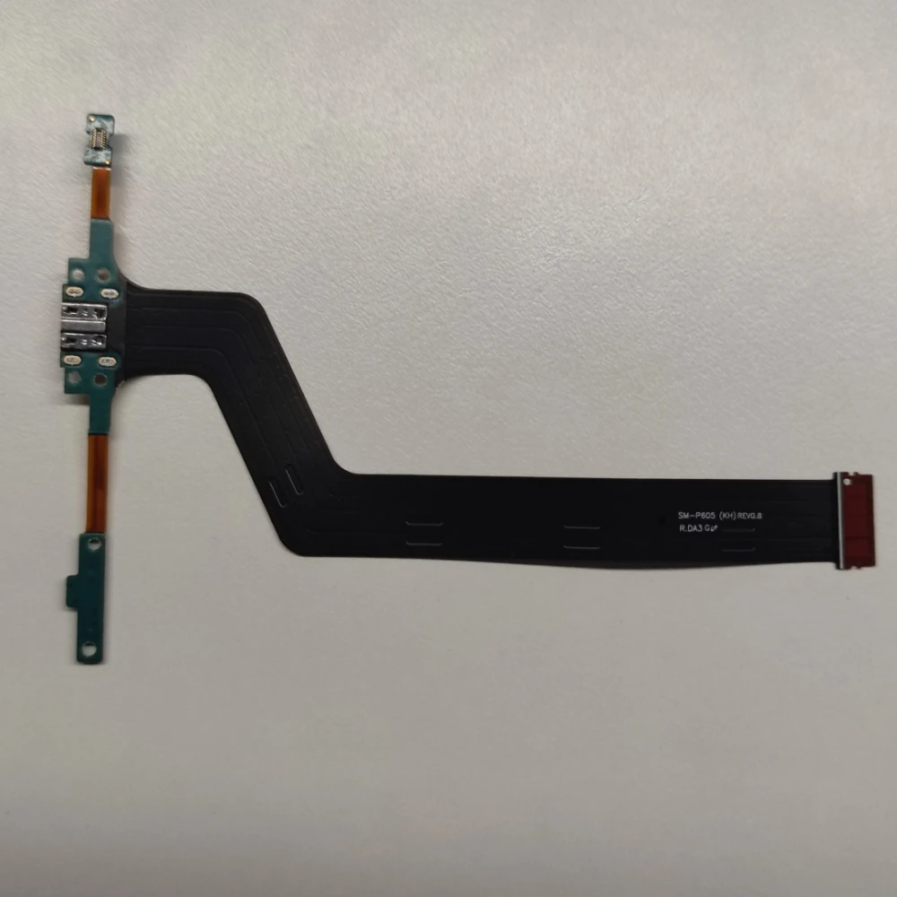

USB-разъем для зарядки док-станции для Samsung Galaxy ПРИМЕЧАНИЕ 10,1 дюйма P605 P600 P601 SM-P605, разъем для зарядки, гибкий кабель