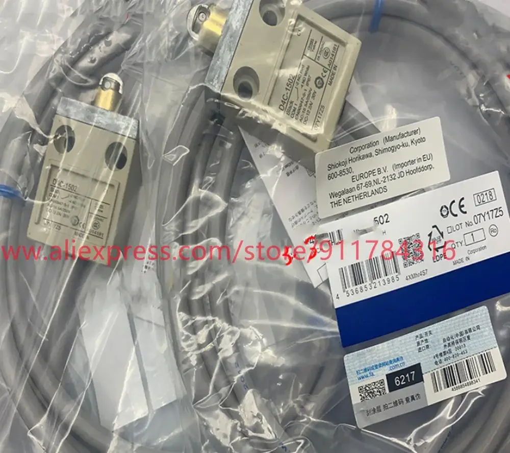 3pcs New High quality Waterproof travel limit switch D4C-1502