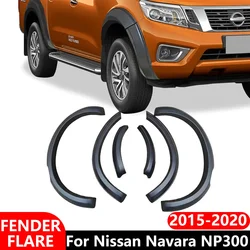 Slim Fender Flares For Nissan Navara Frontier NP300 2015 2016 2017 2018 2019 2020Wheel Arch Mudguards 4X4 Pickup Car Accessories